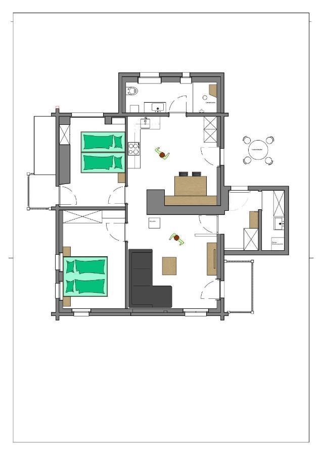 Ferienwohnung Dorfbrunnu Ried-Brig Eksteriør bilde